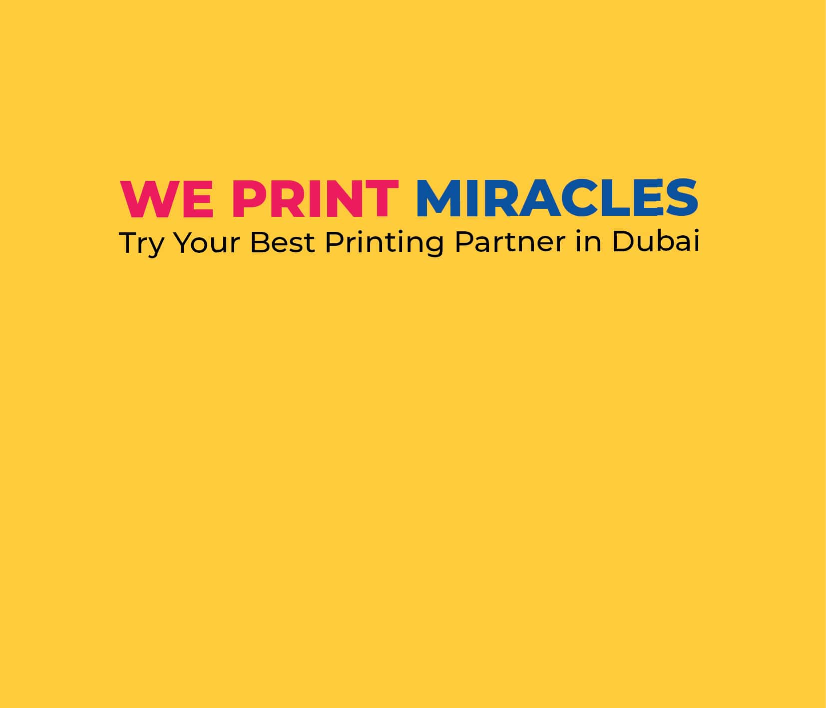 Printing Press Service in Dubai